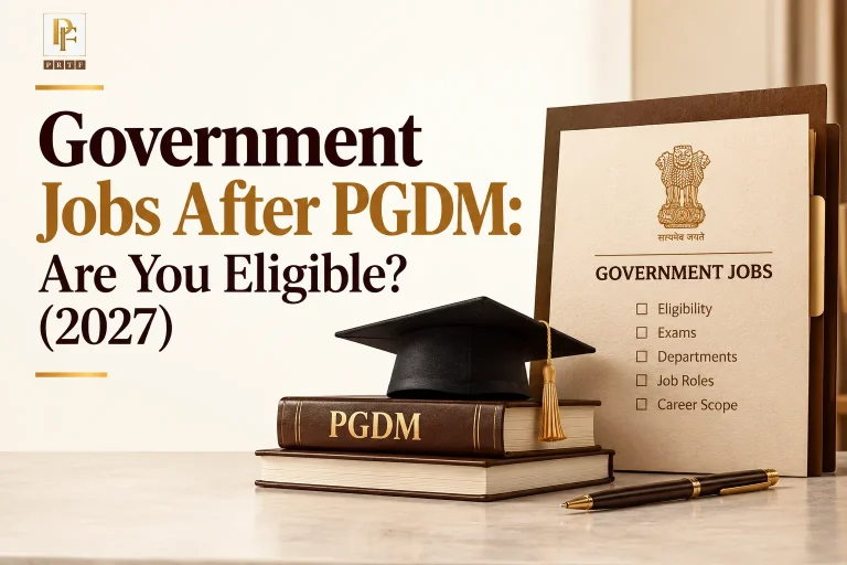 Government Jobs After PGDM