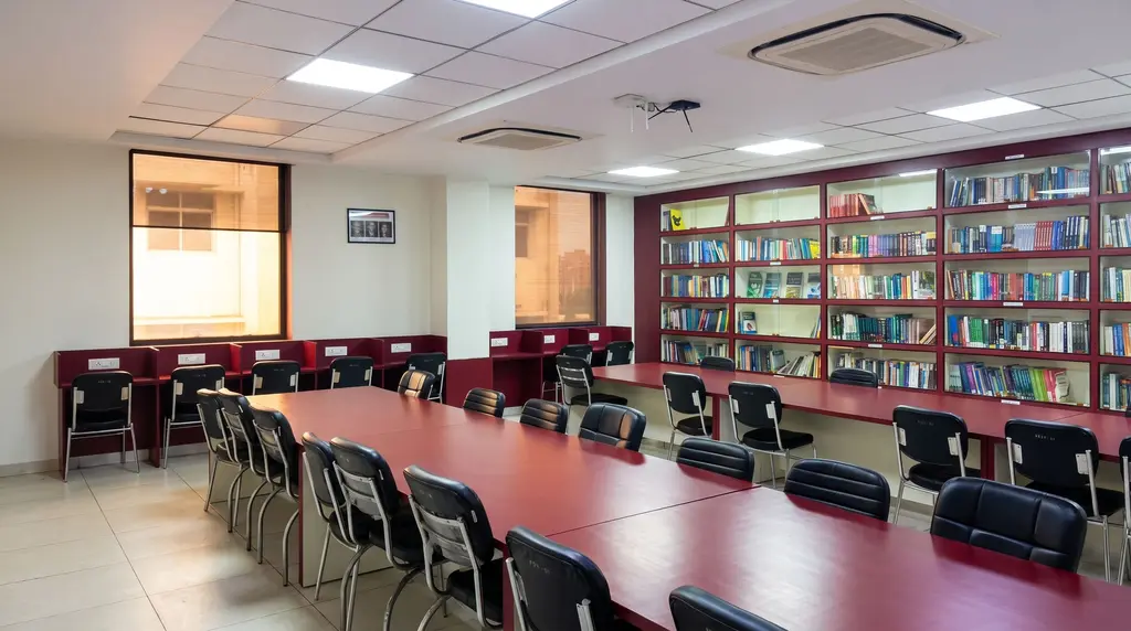 Library reading room