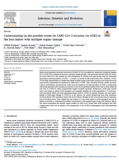 Understanding on the possible routes for SARS CoV-2 invasion via ACE2 in the host linked with multiple organs damage